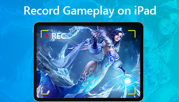 iPadでゲームプレイを録画する