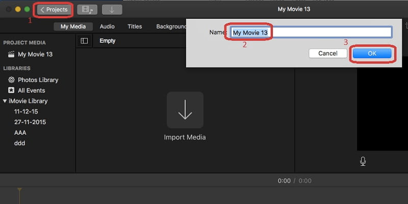 imovie mac interface