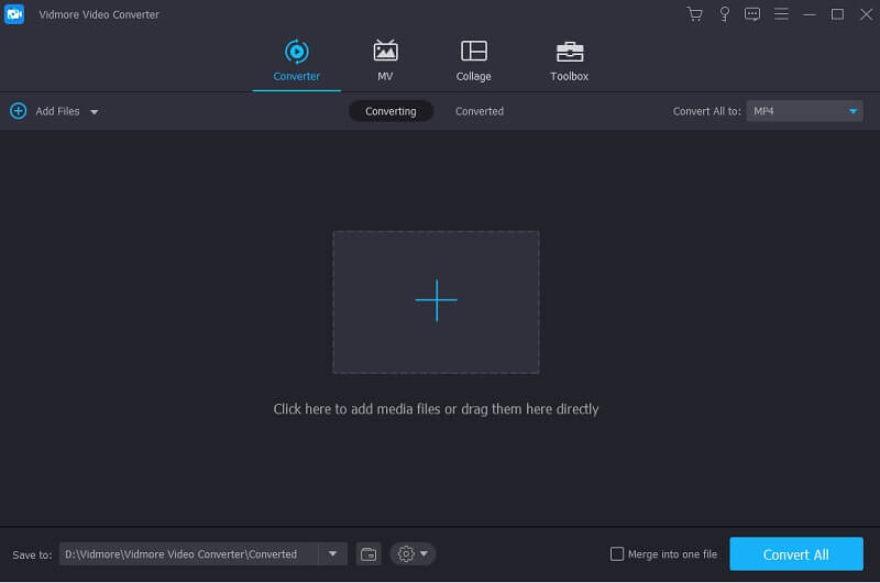 Vidmore Video Converter のインターフェース