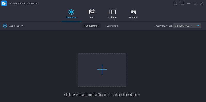 Vidmore VC アップロードインターフェース