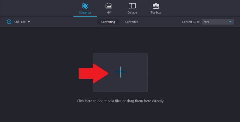 Vidmore Vc MP3ファイルをアップロード MP3カッター