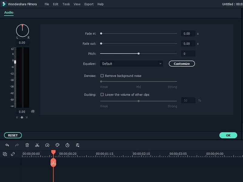Filmora オーディオエディター iPhone