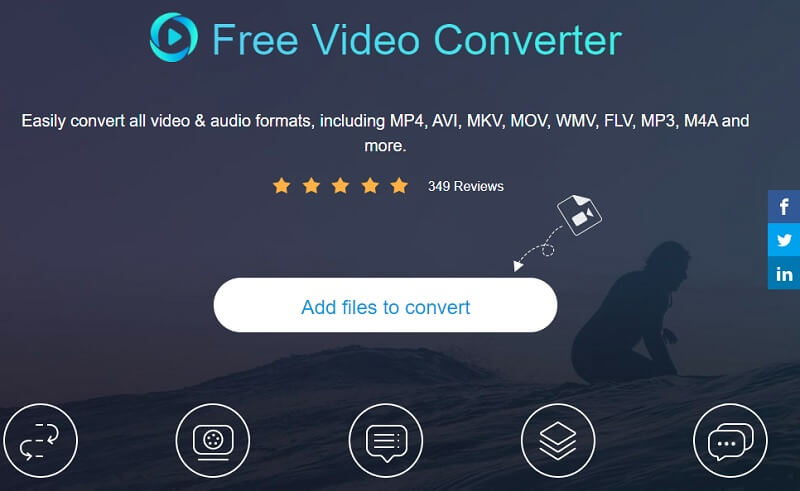 Online Vidmore ファイル追加