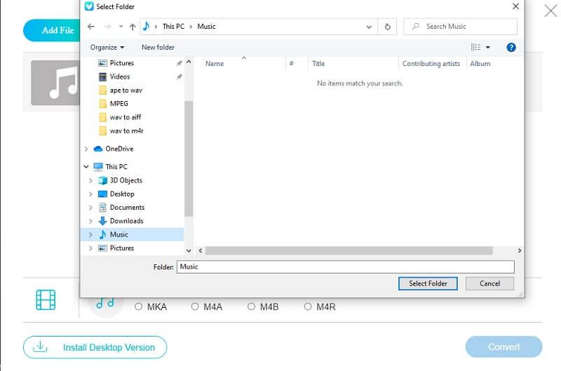 オンラインVidmore ファイルを変換