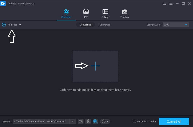 Vidmore ファイル追加