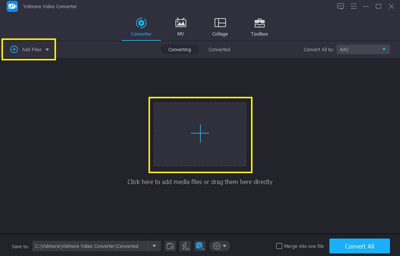 Vidmore ファイル追加