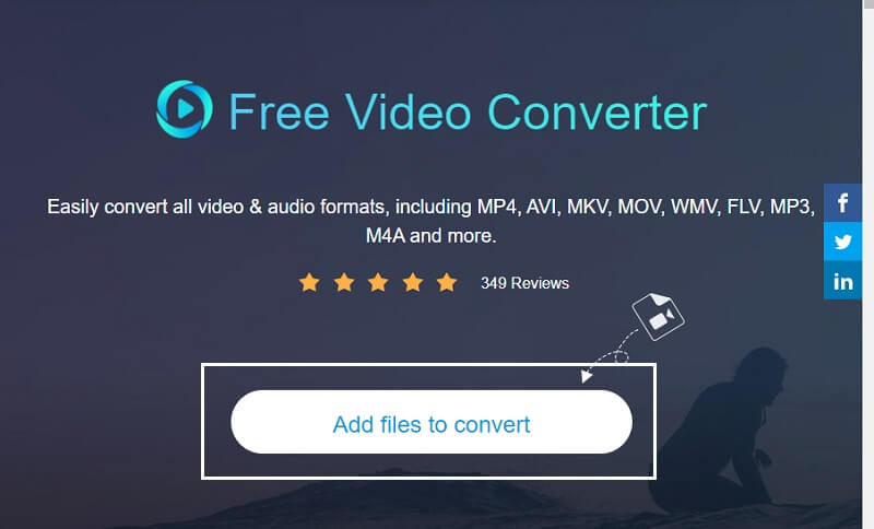 Vidmore オンライン ファイル追加