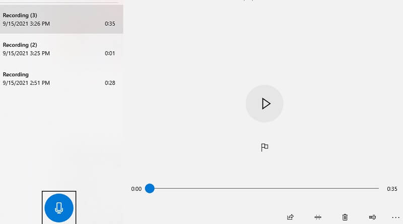 ボイスレコーダー 録音再生