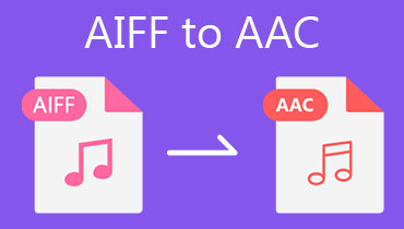 AIFFをAACに変換