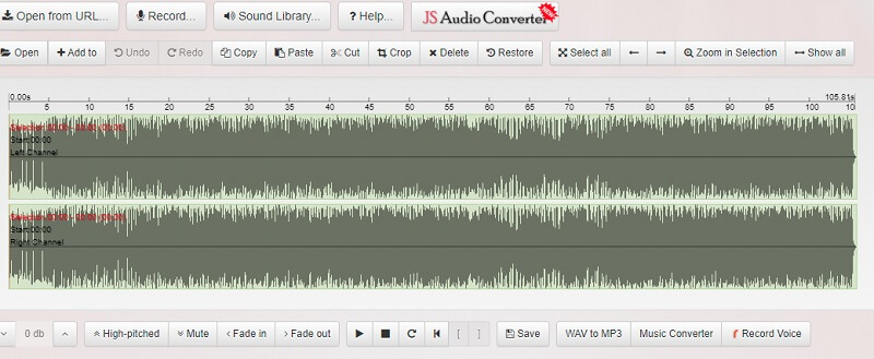 Bear Audio Tool インターフェース