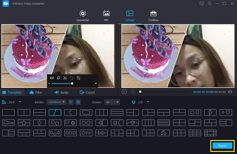 Vidmoreで動画を保存