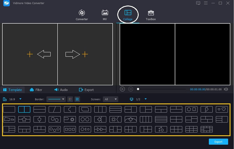 Vidmore 追加画面