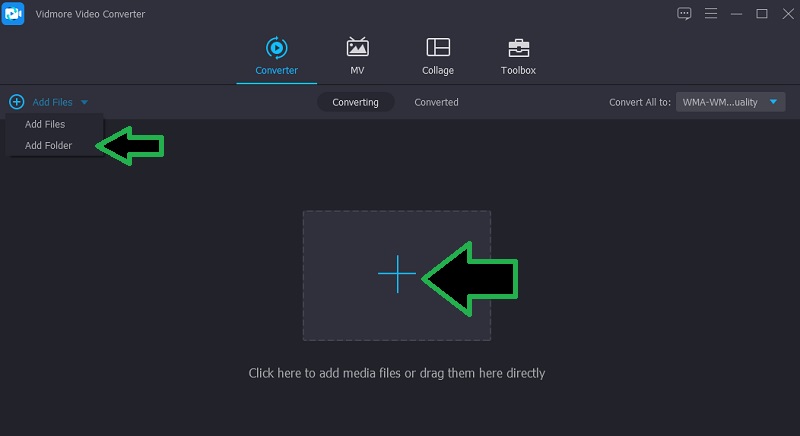 Vidmore AIFF ファイルを追加