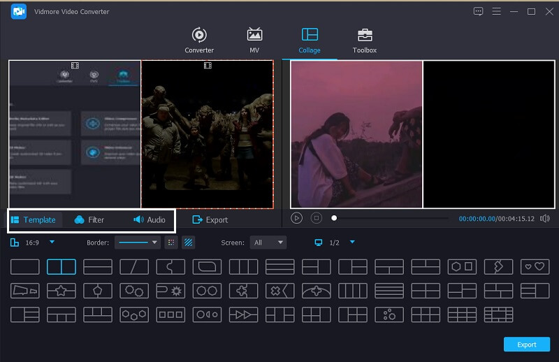 Vidmore 編集機能