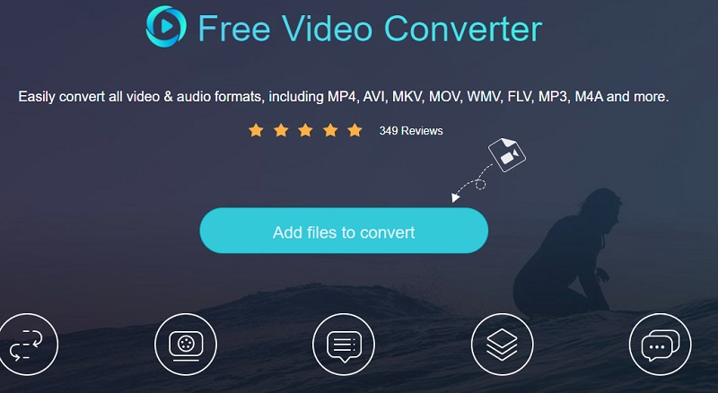 Vidmore Free Web ツールへのアクセス