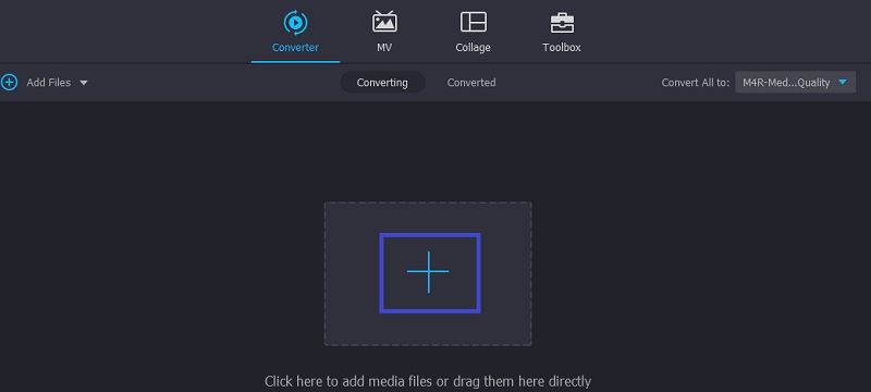 Vidmore AC3ファイルをアップロード