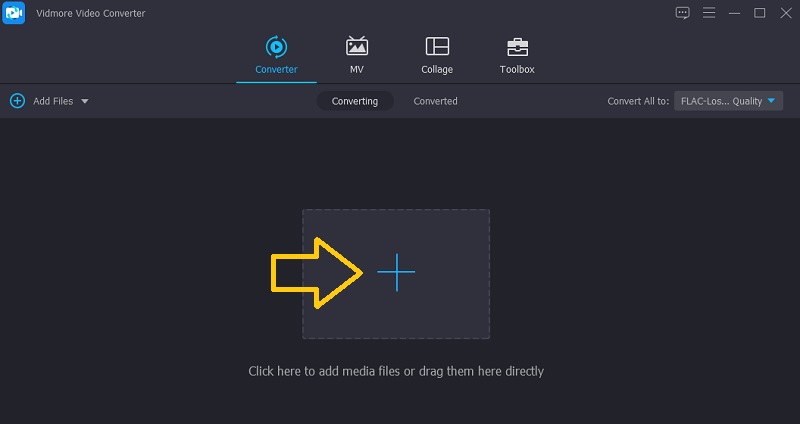 Vidmore VC 音声ファイルを追加