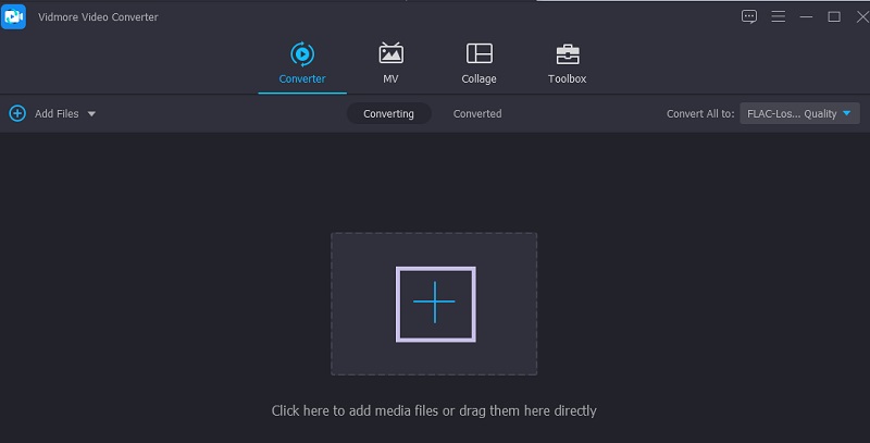 Vidmore VC FLAC ファイル追加