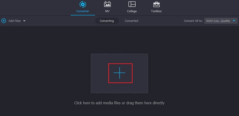 Vidmore VC 音楽ファイルを追加