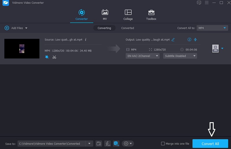 動画を変換する Vidmore
