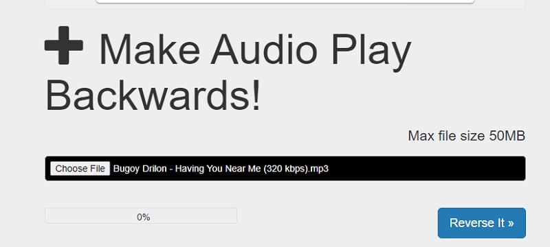 Audio Trimmer で音声を逆再生する方法