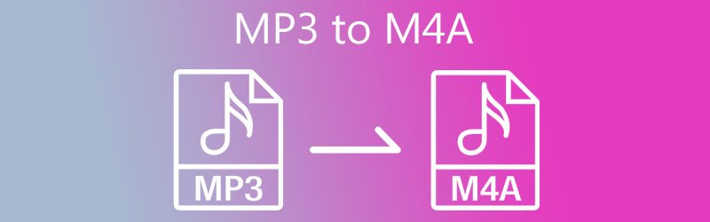 MP3 を M4A に変換