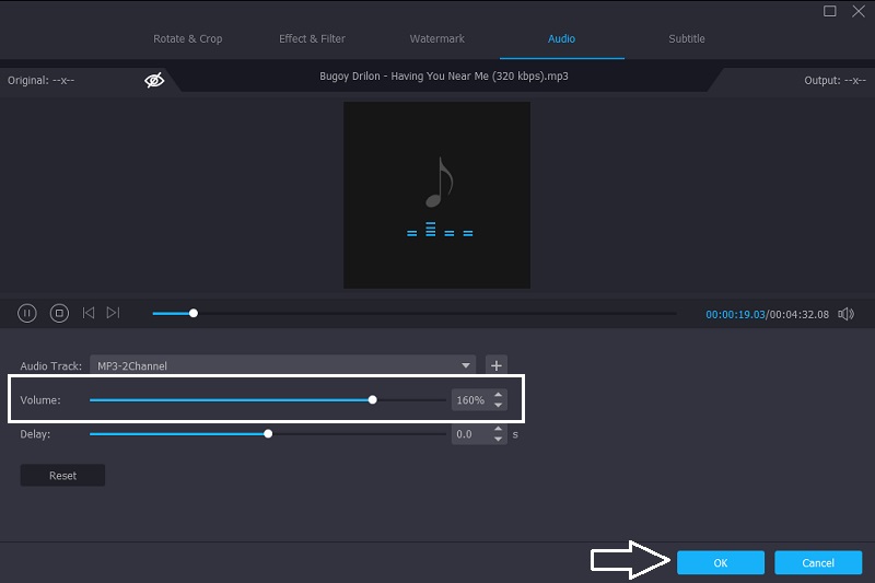 Vidmore 音量を上げる