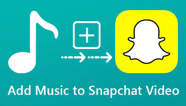 Snapchat 動画に音楽を追加