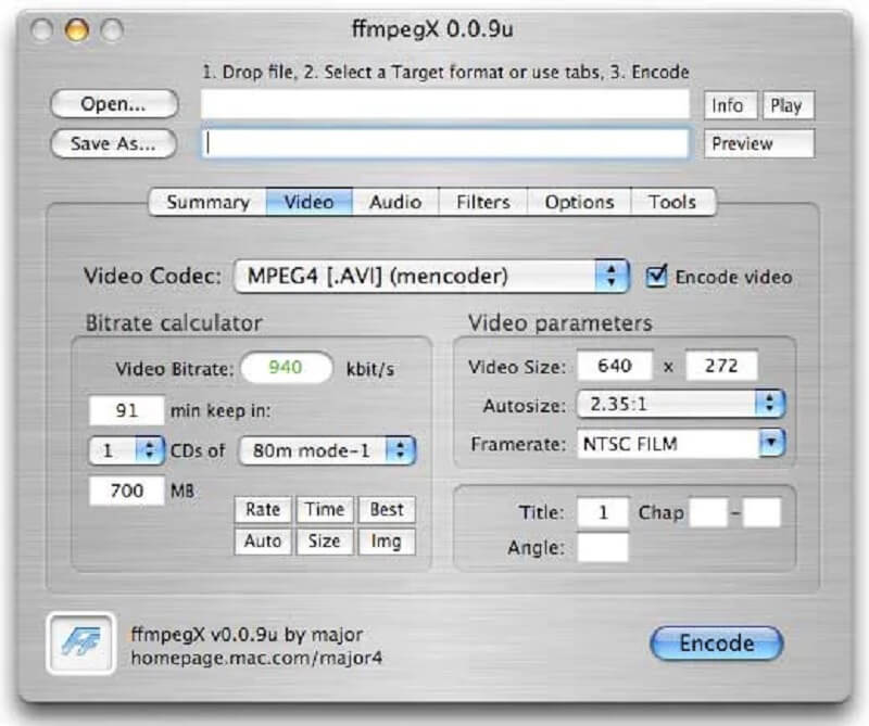 TSファイルをカット FFMPEG