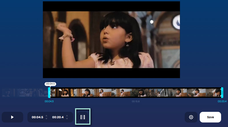 Online Video Cutter インターフェース