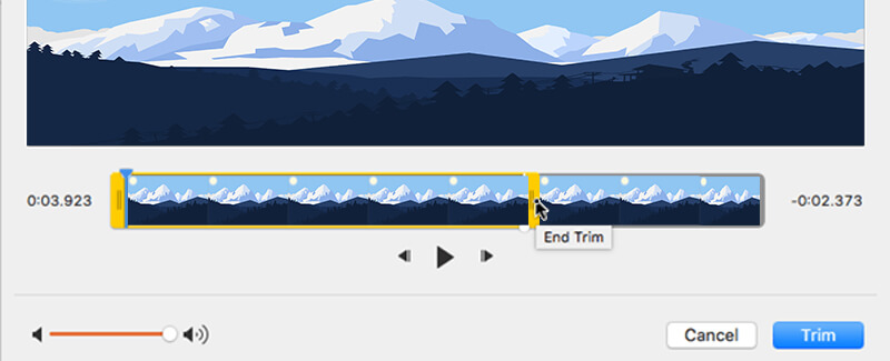 PPT Mac 動画トリミング