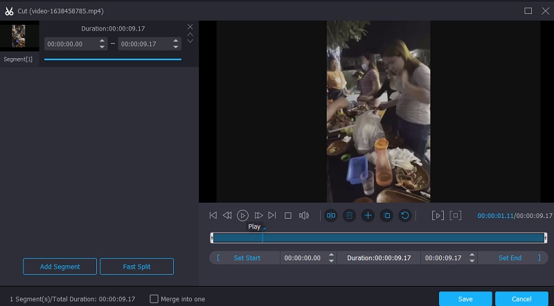 編集セクションへ進む Vidmore