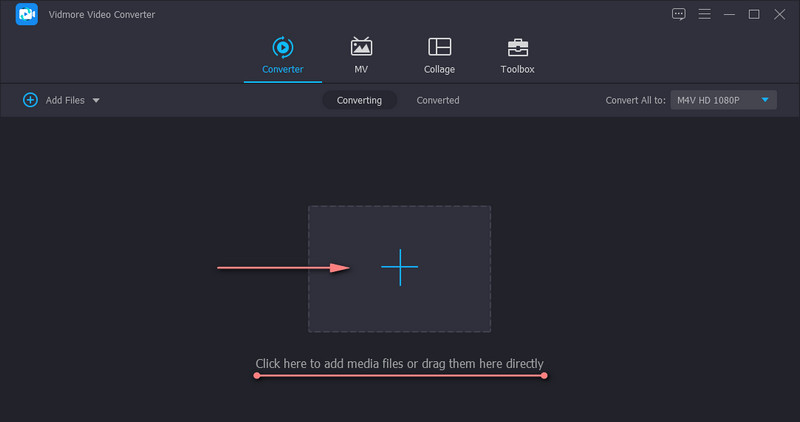 Vidmore M4V追加画面
