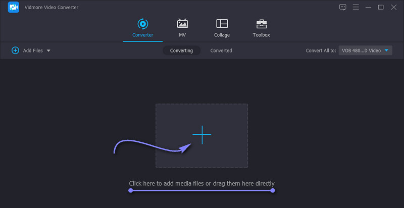 Vidmore MPG 動画追加