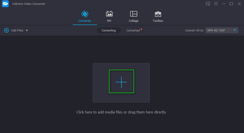 VidmoreでMP4動画を読み込む