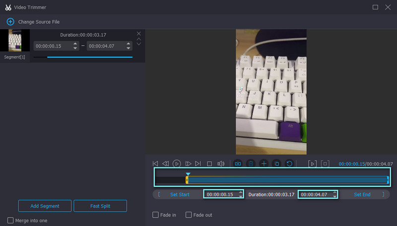 Vidmore ビデオトリマー