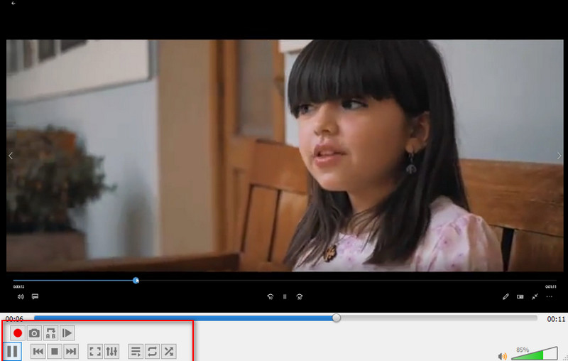 VLC AVI動画カット