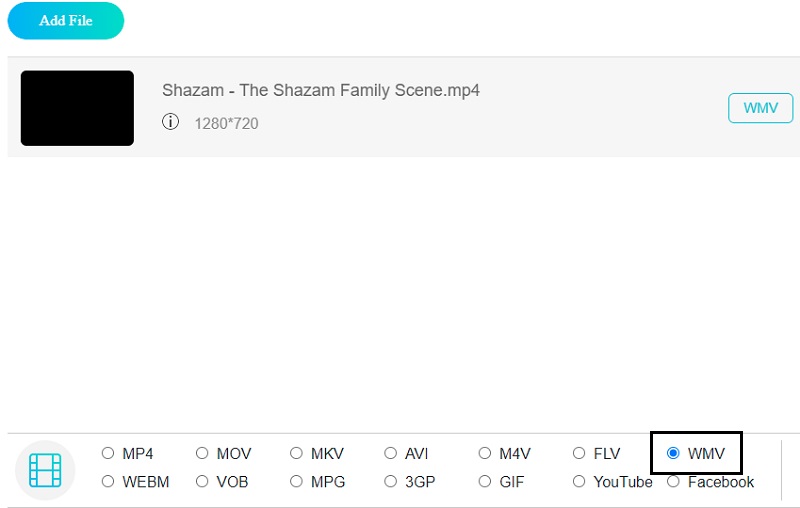 Vidmore オンラインで WMV を編集