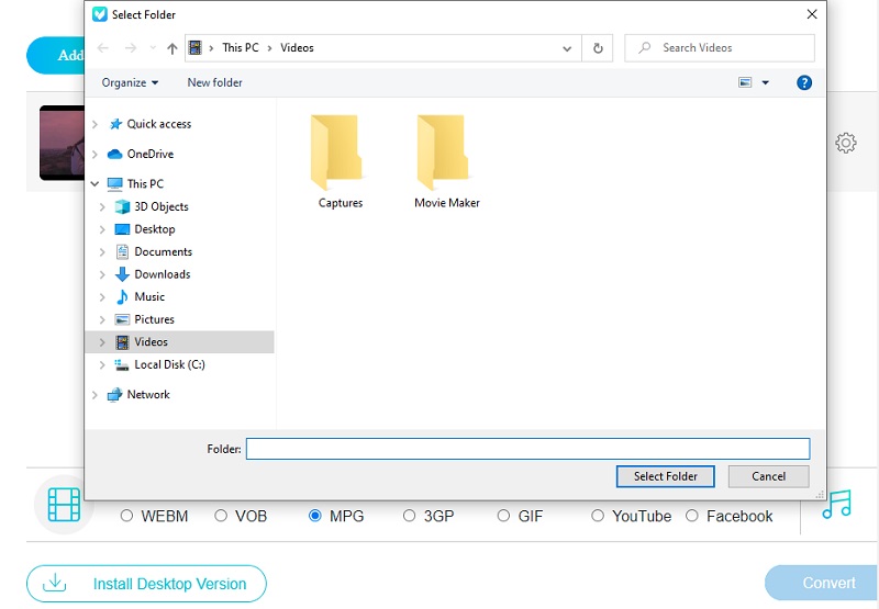MPG に変換 Vidmore オンライン