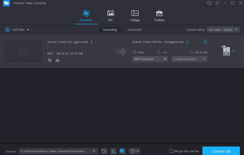 WAVに変換 Vidmore