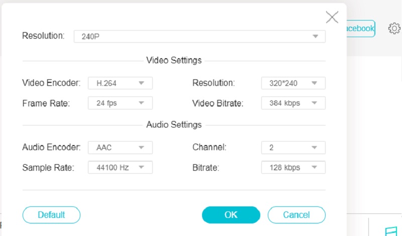 編集 Facebook Vidmore Online