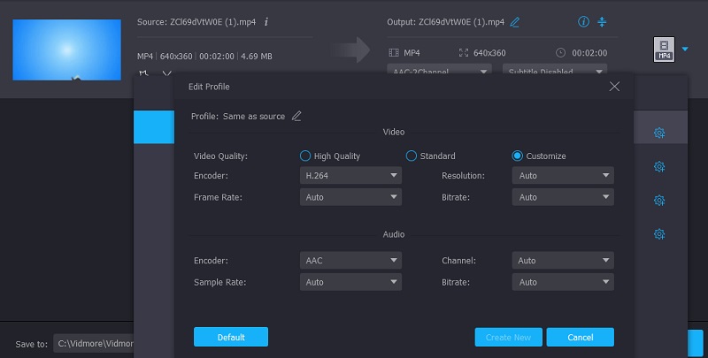編集 Facebook Vidmore