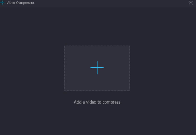 Vidmoreを開くにはプラスをクリック