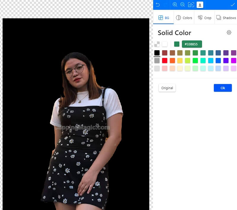 ClipMagic 色を選択