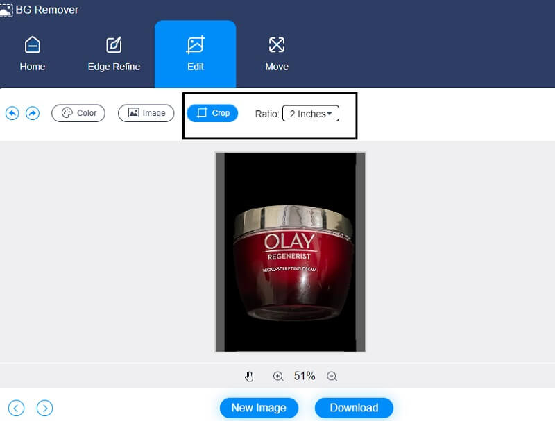 背景をクロップ – Background Remover