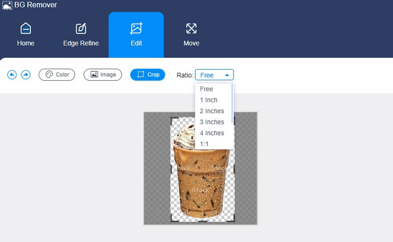 VM Background Remover をトリミング