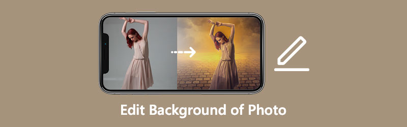 写真の背景を編集