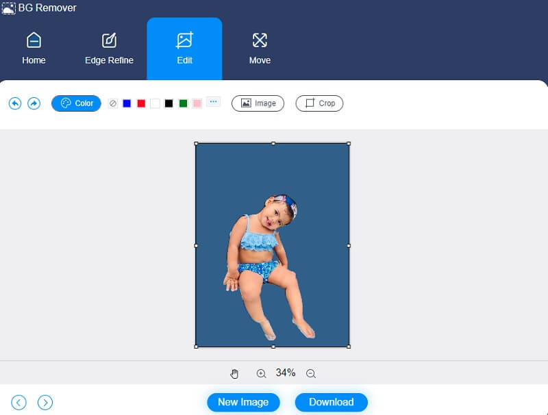 Background Remover Online で編集