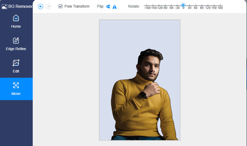 被写体・背景を編集