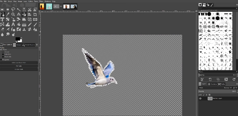 GIMPインターフェース